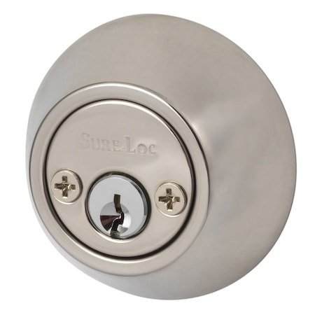 Sure-Loc Hardware Sure-Loc Hardware Double Cylinder Deadbolt, Satin Nickel DB202 15
